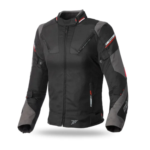 Chaqueta Seventy SD-JR71 Mujer Negra/Rojo