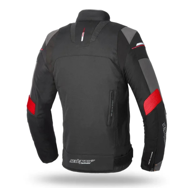 Chaqueta Seventy SD-JR69 Hombre Negro/Rojo - Imagen 2
