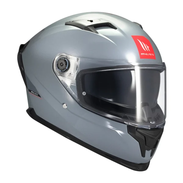 Casco MT Helmets Braker SV Solid A12 Gris Perla Brillo - Imagen 2