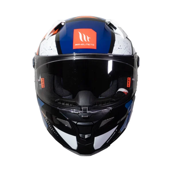 Casco de moto MT Helmets Revenge 2 S Light B0 Perla Brillo - Imagen 5