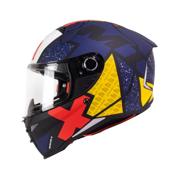 Casco de moto MT Helmets Revenge 2 S Light B7 Perla Mate