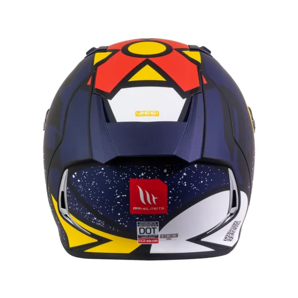 Casco de moto MT Helmets Revenge 2 S Light B7 Perla Mate - Imagen 4