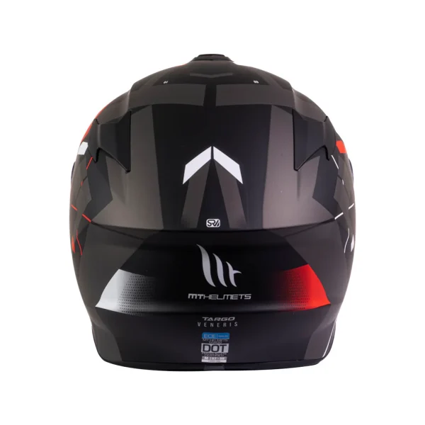 Casco MT Helmets Targo Veneris A4 Rojo Mate - Imagen 4