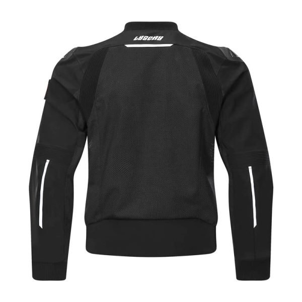 Chaqueta para moto Lyschy LY-2025w aviador protecciones Verano - Imagen 2