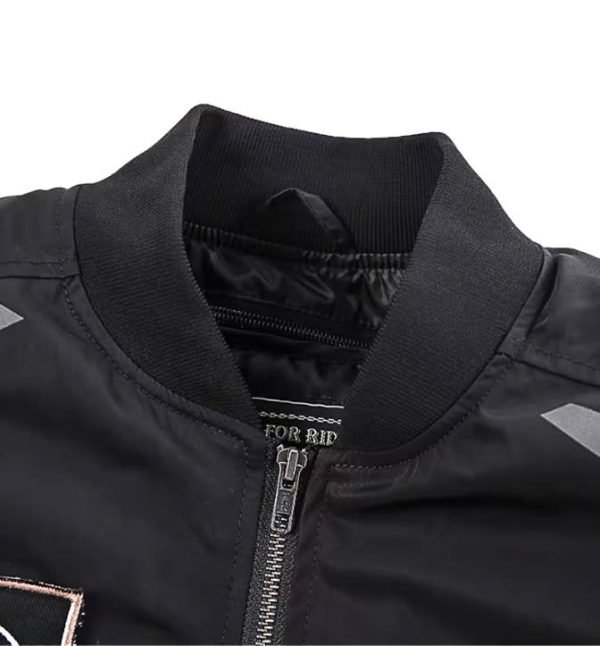 Chaqueta para moto Lyschy LY-2025w aviador protecciones Verano - Imagen 4