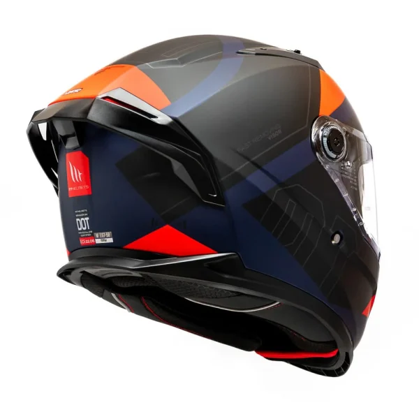 Casco MT Helmets Braker SV E5 Lab Rojo Mate - Imagen 3