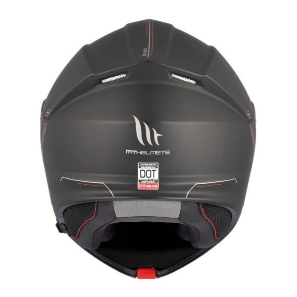 Casco de moto abatible MT Helmets Genesis SV negro - Imagen 7