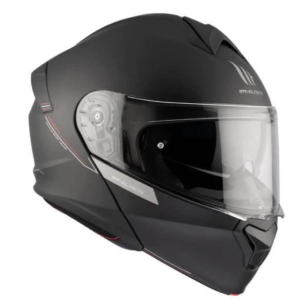 Casco de moto abatible MT Helmets Genesis SV negro - Imagen 5
