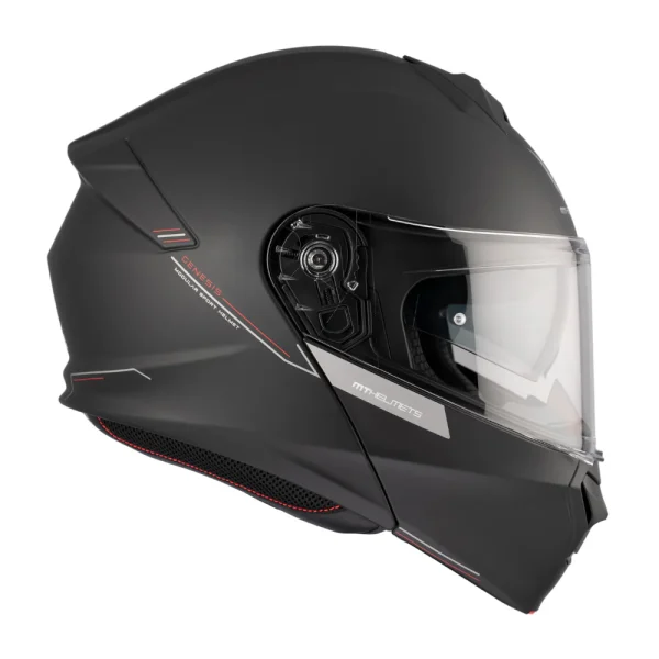 Casco de moto abatible MT Helmets Genesis SV negro - Imagen 4