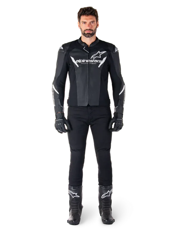 Chaqueta de cuero Alpinestars Faster V3 Airflow Leather - Imagen 3