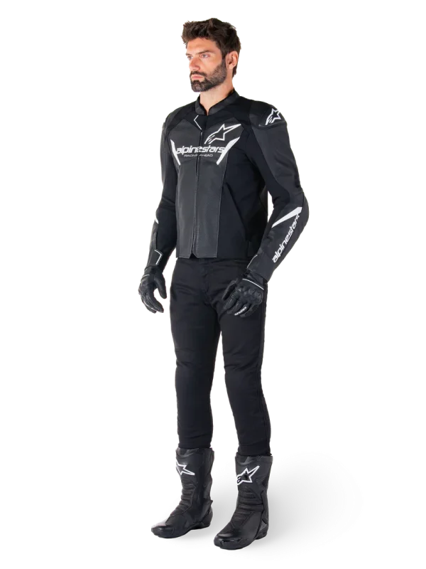 Chaqueta de cuero Alpinestars Faster V3 Airflow Leather - Imagen 4