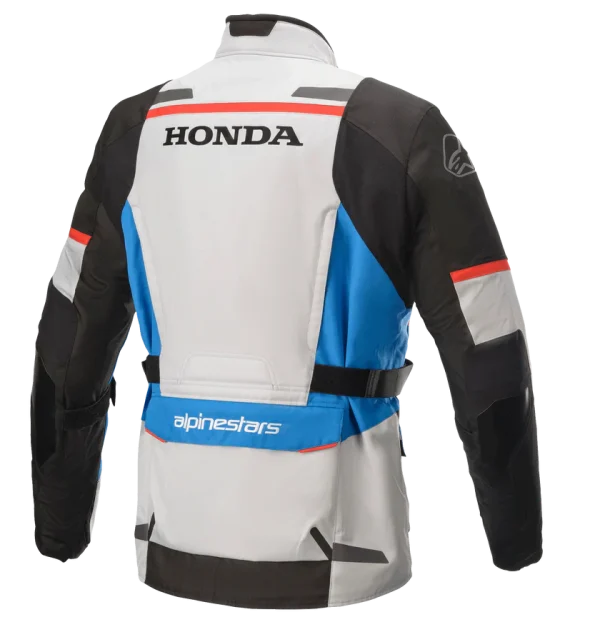 Chaqueta Alpinestars Honda Andes V3 Drystar Gris Claro - Imagen 2