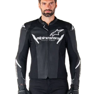 Chaqueta de cuero Alpinestars Faster V3 Airflow Leather