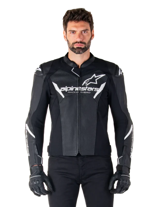 Chaqueta de cuero Alpinestars Faster V3 Airflow Leather
