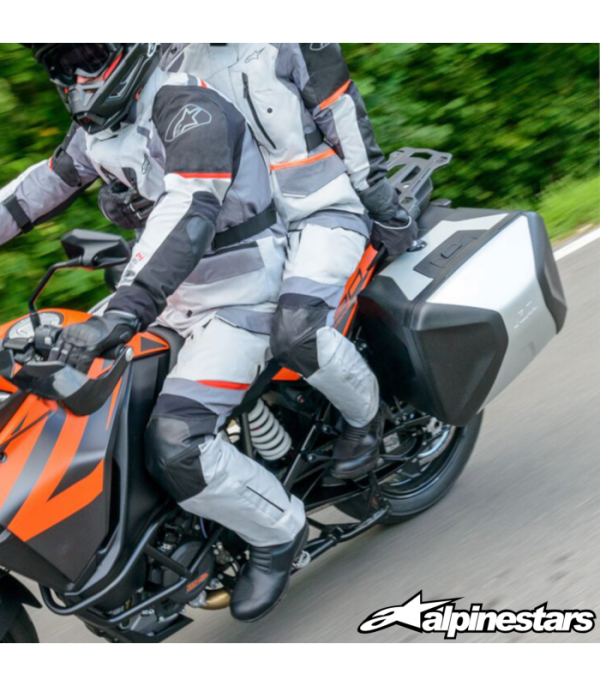 Chaqueta Alpinestars Honda Andes V3 Drystar Gris Claro - Imagen 4