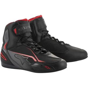 Botas de moto Alpinestars Faster 3 Negro Gris Rojo