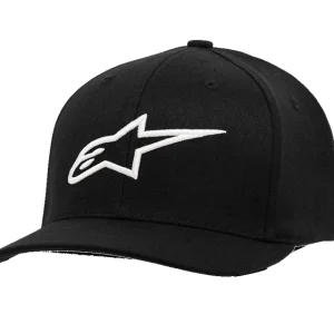 Gorro - Jockey Alpinestars Ageless Curve Negro Blanco