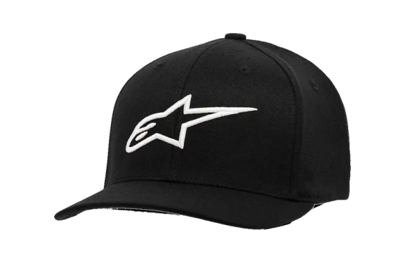 Gorro - Jockey Alpinestars Ageless Curve Negro Blanco