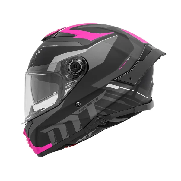 Casco MT Helmets Thunder 4 SV Goblin R8 Rosa + Pinlock
