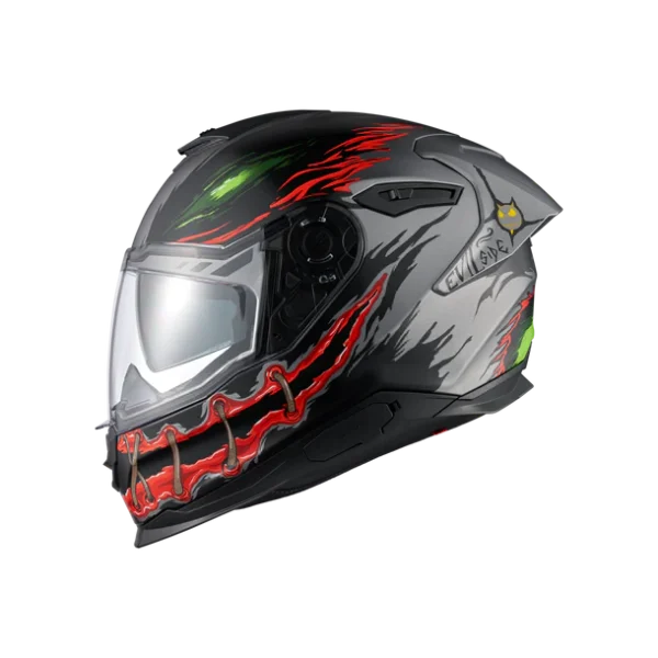 Casco de moto Nexx Y.100R Night Rider Titanium