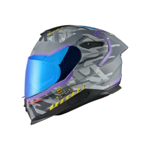 Casco de moto Nexx Y.100R Urbangram Nardo Grey