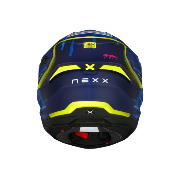 Casco de moto Nexx Y.100R Urbangram Indigo Blue - Imagen 3