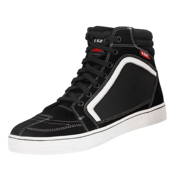 Botas LS2 Doron negra blanca