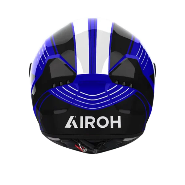 Casco Airoh Connor Achieve Azul Brillo - Imagen 3