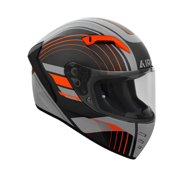 Casco Airoh Connor Achieve Naranjo Mate - Imagen 2