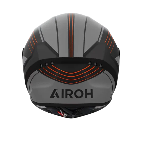 Casco Airoh Connor Achieve Naranjo Mate - Imagen 3