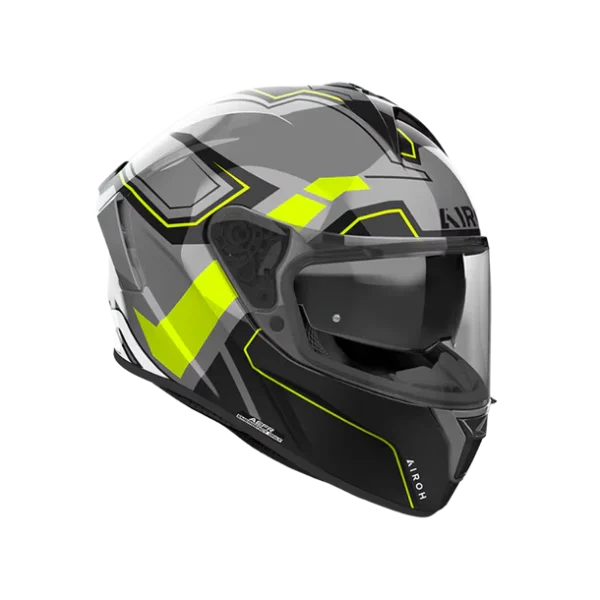Casco Airoh Spark 2 Dart Amarillo Brillo + Pinlock - Imagen 2