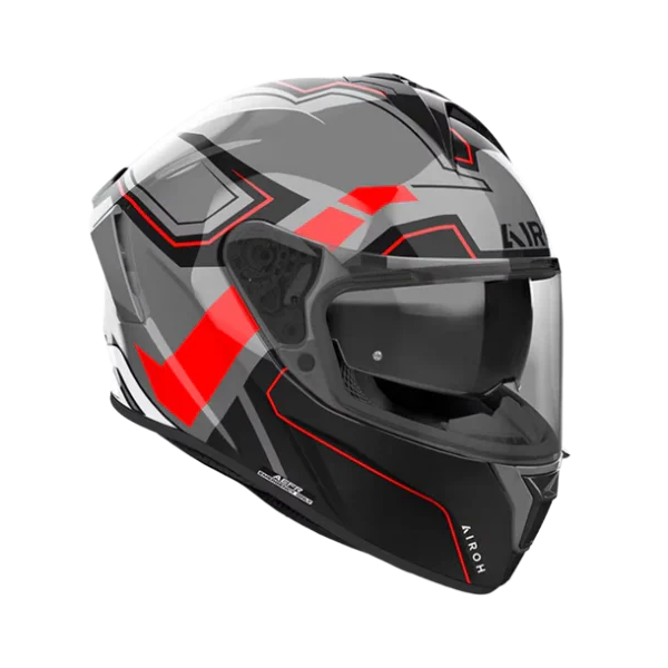 Casco Airoh Spark 2 Dart Rojo Brillo + Pinlock - Imagen 2