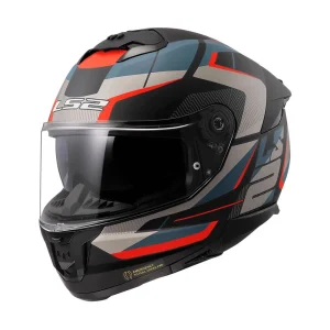 Casco LS2 FF808 Stream II Road Negro Azul Matte