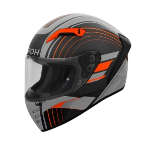 Casco Airoh Connor Achieve Naranjo Mate