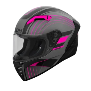 Casco Airoh Connor Achieve Rosado Mate