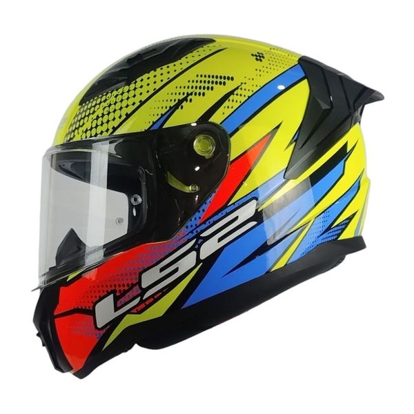 Casco LS2 FF810 Vigo Flight Amarillo Naranjo - Imagen 2