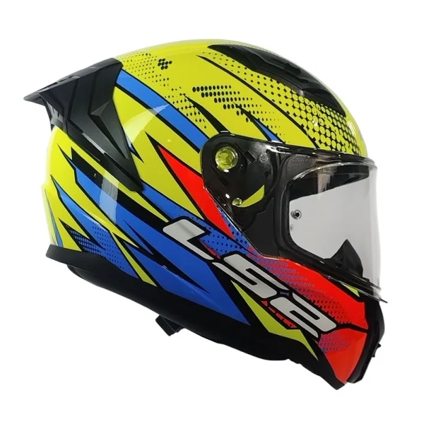 Casco LS2 FF810 Vigo Flight Amarillo Naranjo - Imagen 3