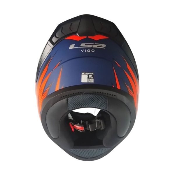 Casco LS2 FF810 Vigo Flight Azul Rojo Mate - Imagen 4