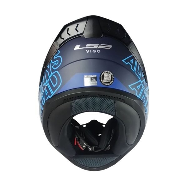 Casco LS2 FF810 Vigo Shift Negro Azul Matte - Imagen 7