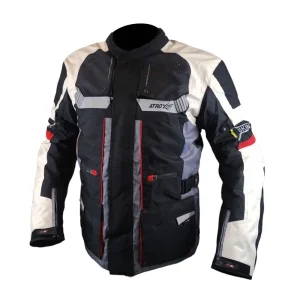 Chaqueta Atrox Tech-2 Negra Gris Roja