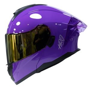 Casco Abatible de Moto HRO 3480Dv Solid MR Brillo