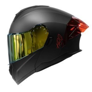 Casco Abatible de Moto HRO 3480Dv Solid Ng Rj Mate