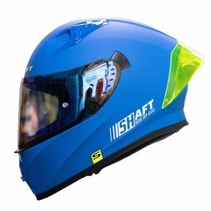 Casco de moto Shaft 526SP solid Azul mate integral