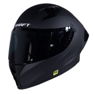 Casco de moto Shaft 526SP solid Negro sm integral