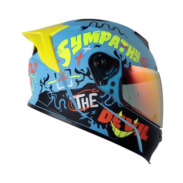 Casco moto Shaft 502sp Devil AZ+ Mica de color - Imagen 2
