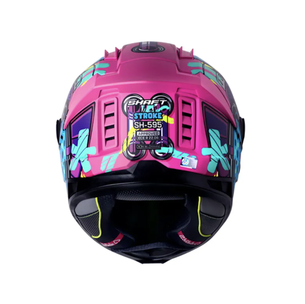 Casco moto Shaft 595 Stroke FC Integral - Imagen 2