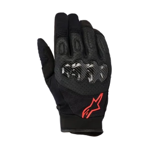 Guantes de moto Alpinestars Megawatt V2 Negro Rojo