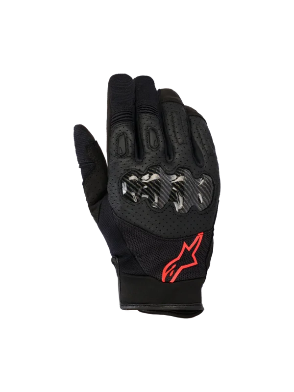 Guantes de moto Alpinestars Megawatt V2 Negro Rojo
