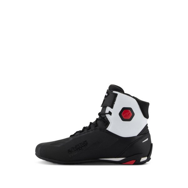 Botas Alpinestars Faster 4 Blanco/Rojo - Imagen 4
