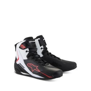 Botas Alpinestars Faster 4 Blanco/Rojo